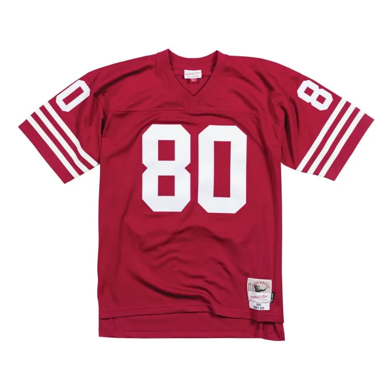 Camisa Mitchell & Ness NFL San Francisco 49ers 1990 Jerry Rice Vermelha - M