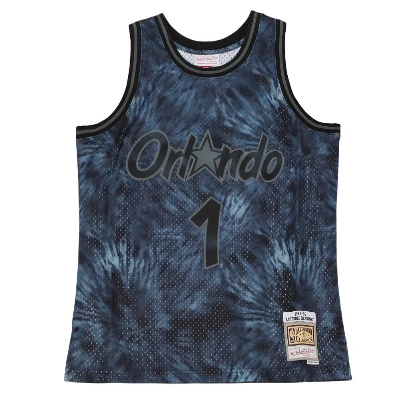 Regata Mitchell & Ness Black Tie Swingman Jersey Orlando Magic 1994-95 Anfernee Hardaway Preta - G