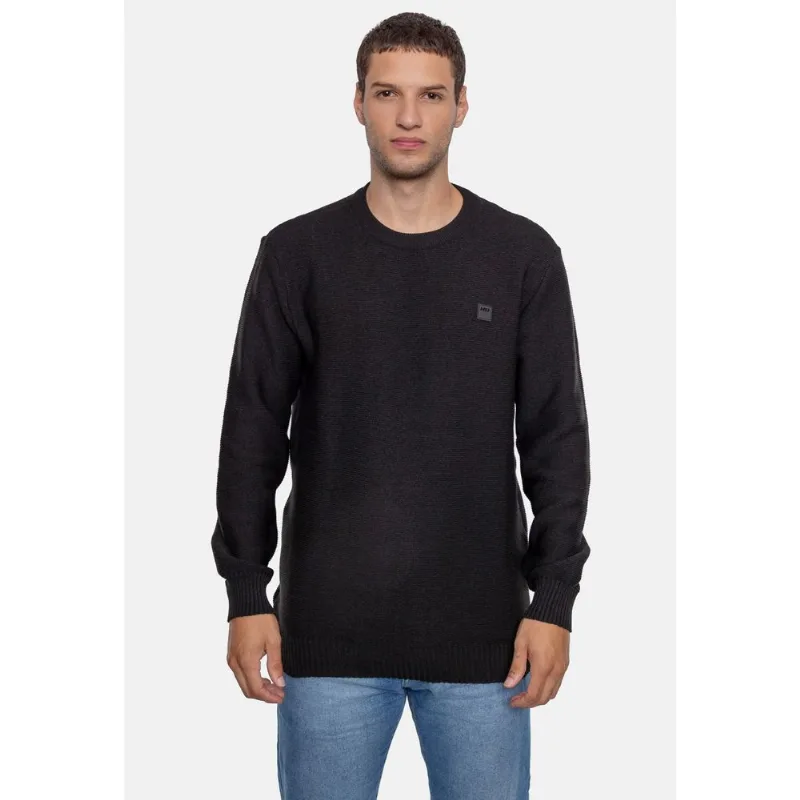 Moletom HD Retilinea Preta Mescla - GG