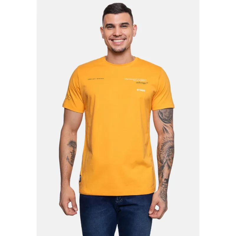 Camiseta Onbongo Masculina Amarela - M