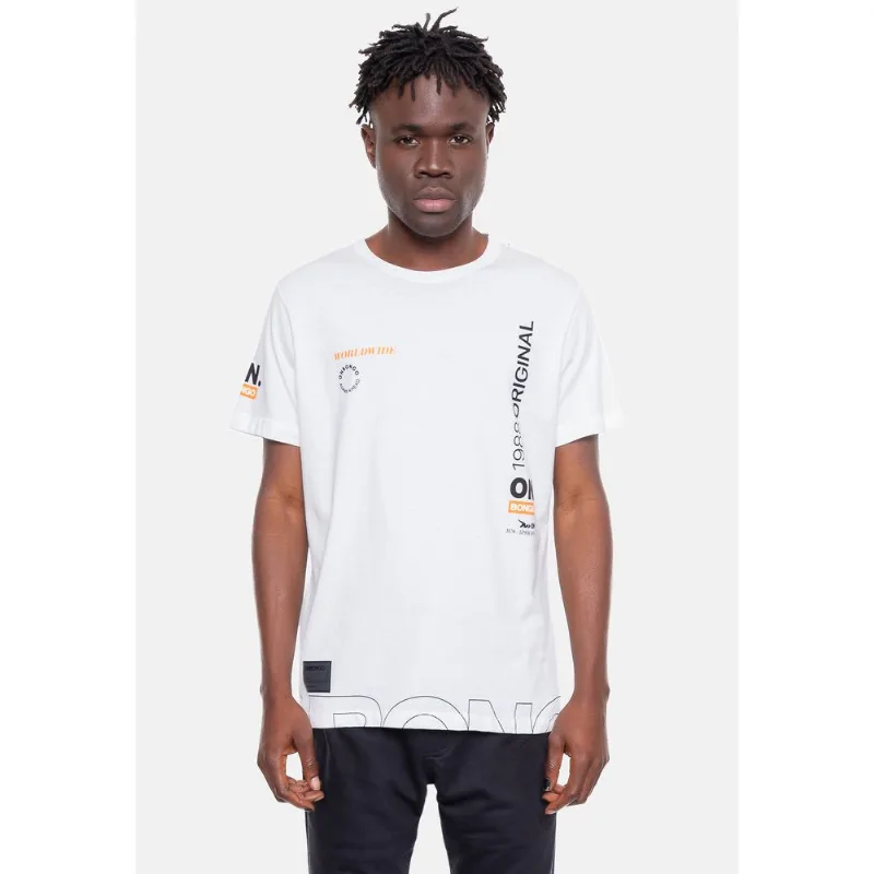 Camiseta Onbongo Estampada Branca Off White - GG