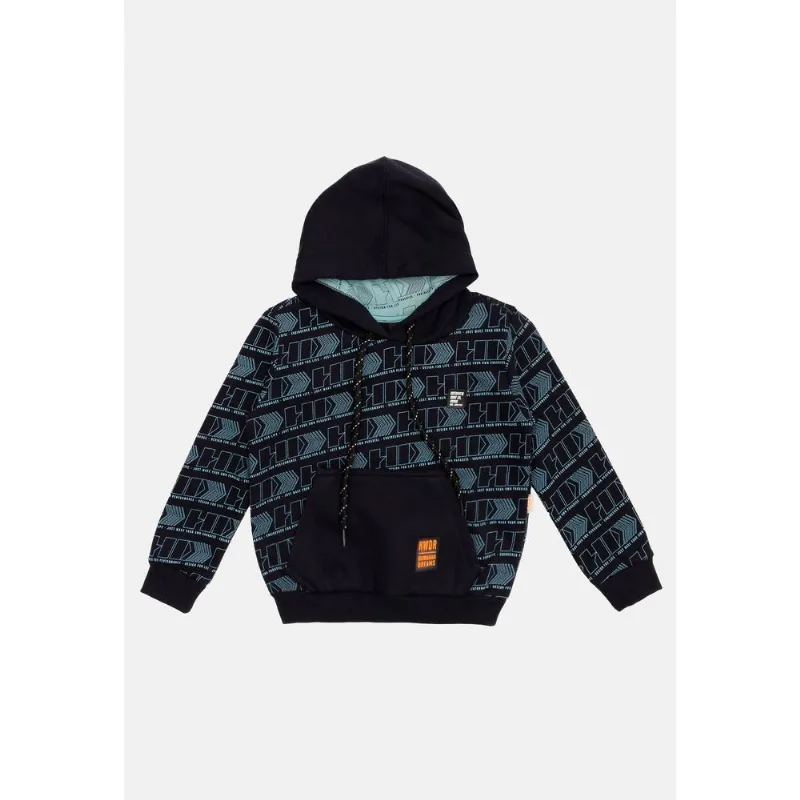 Moletom HD Canguru Infantil Marinho - 6