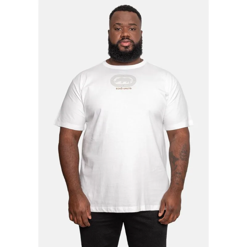 Camiseta Ecko Estampada Plus Size Branca - Plus P