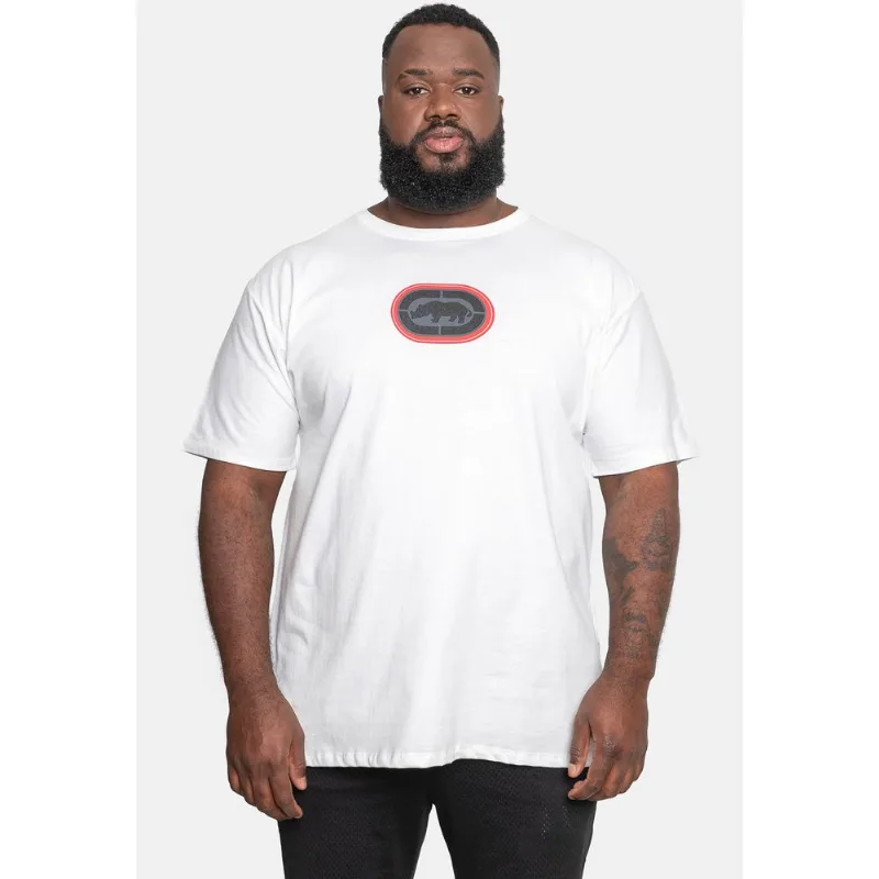 Camiseta Ecko Estampada Plus Size Branca - Plus G