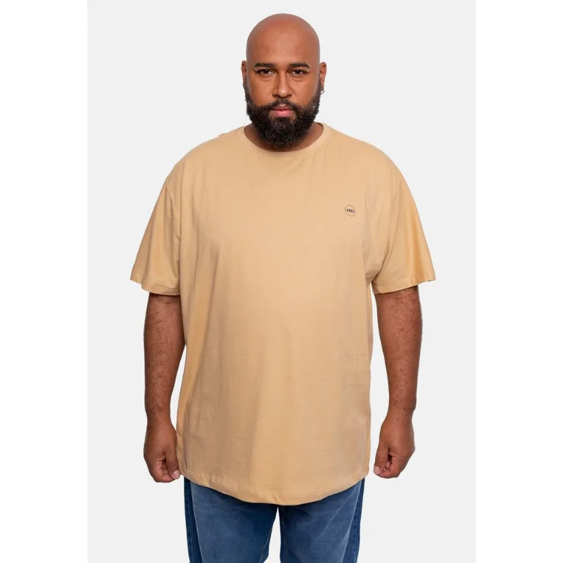 Camiseta HD Estampada Plus Size Bege - Plus P