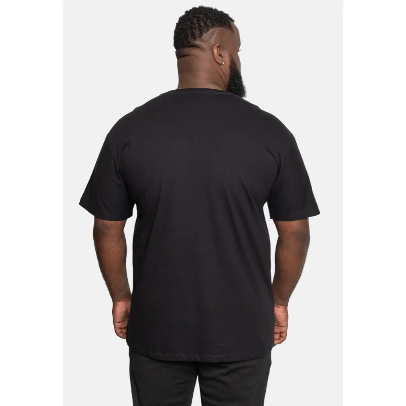 Camiseta HD Estampada Plus Size Preta - Plus P