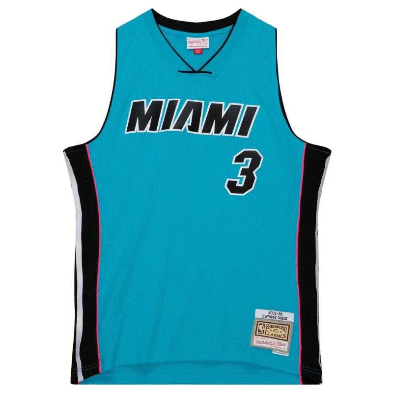 Regata Mitchell & Ness Swingman Jersey Miami Heat 2005-06 Dwayne Wade Azul - XGG