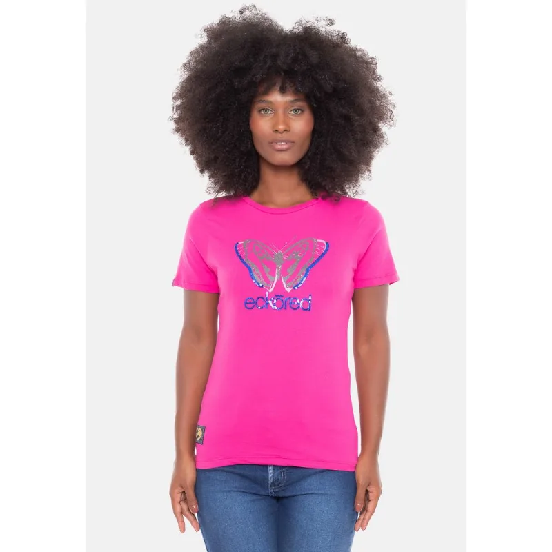 Camiseta Ecko Feminina Green Pink - M