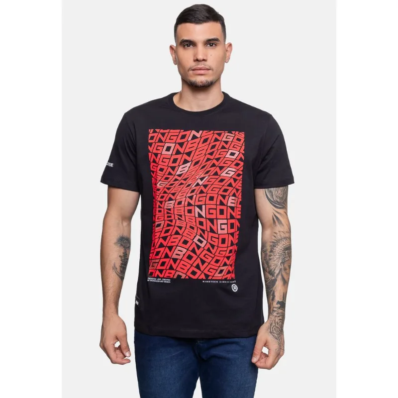 Camiseta Onbongo Masculina Wave Preta - G