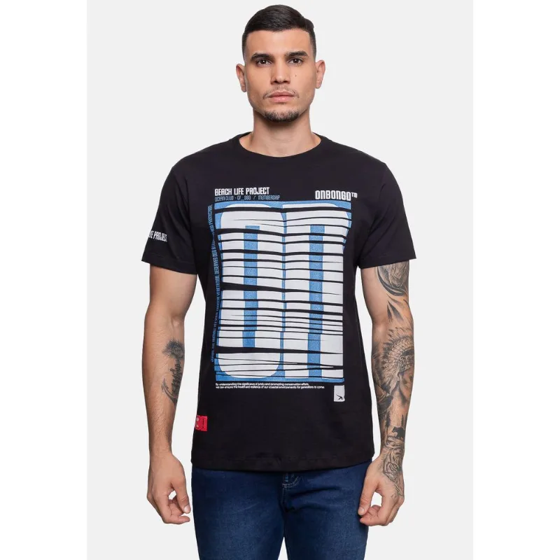 Camiseta Onbongo Masculina Membership Preta - GG