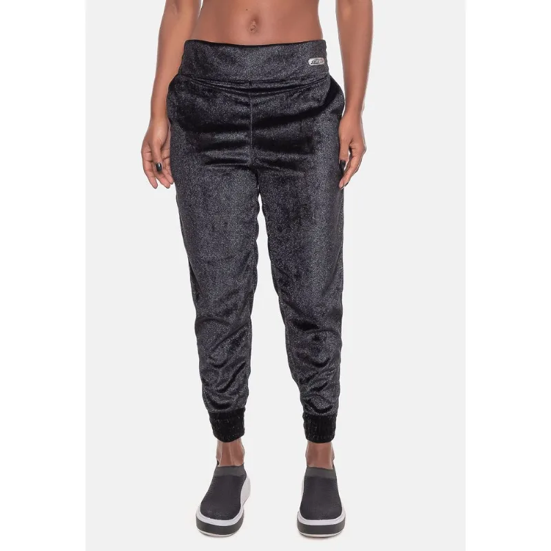 Calça Ecko Feminina Moletom Preta - M