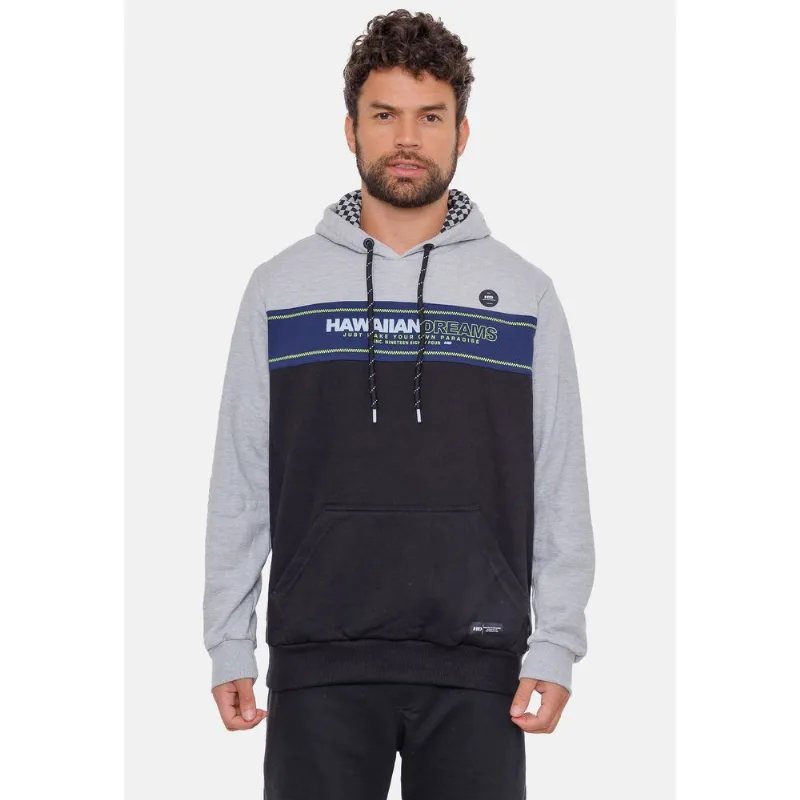 Moletom HD Canguru Argentina Cinza Mescla - GG