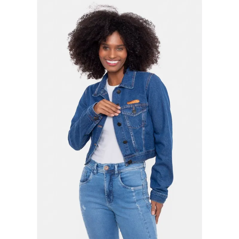 Jaqueta Ecko Feminina Jeans Azul - M