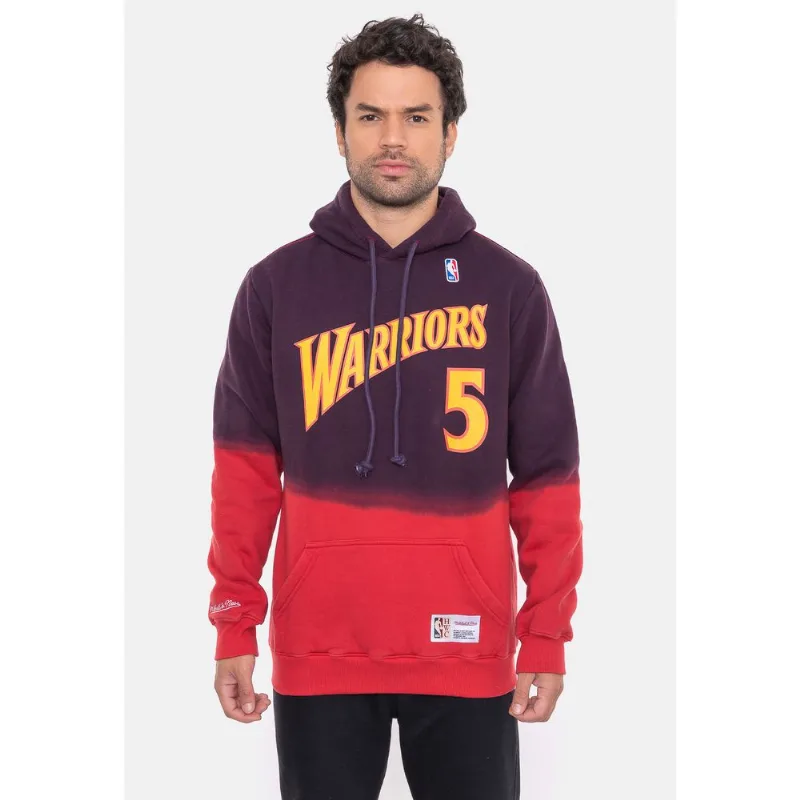 Moletom Mitchell & Ness Golden State Warriors Vermelho - P