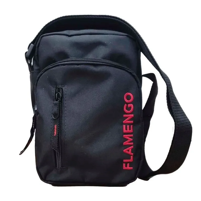Bolsa Flamengo Shoulder Bag Name 128421 Preto,Vermelho Bolsa Flamengo Shoulder Bag Name 128421 Preto, Vermelho