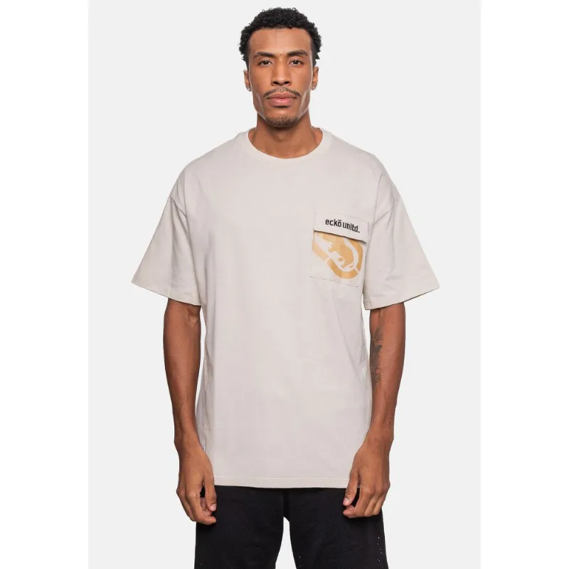 Camiseta Ecko Oversize Areia - M