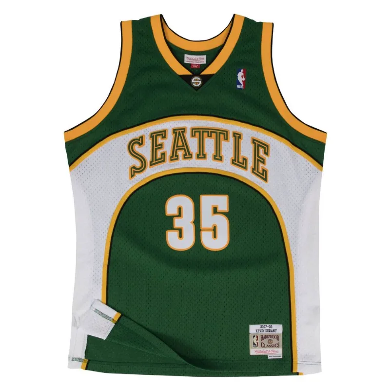 Regata Mitchell & Ness Road Swingman Jersey Seattle SuperSonics 2007-08 Kevin Durant Verde - M