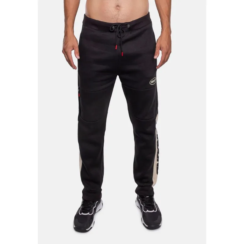 Calça Onbongo Moletom Preta Com Areia - P