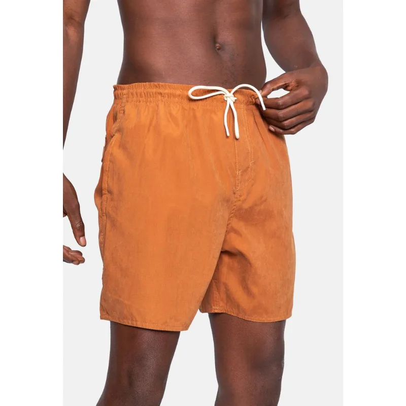 Shorts HD Sintético Marrom - G
