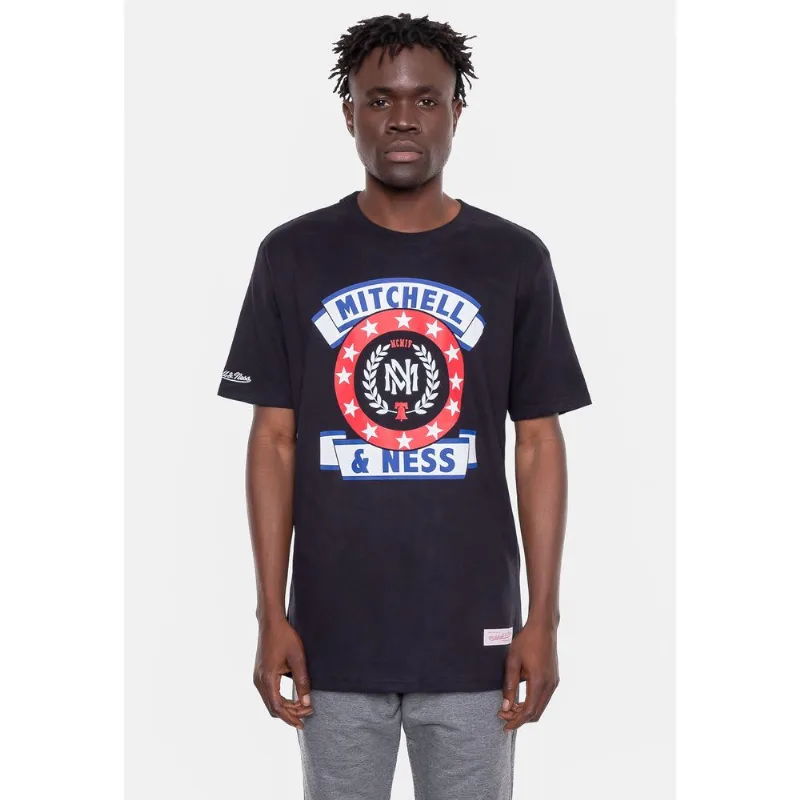 Camiseta Mitchell & Ness Estampada Preta - G