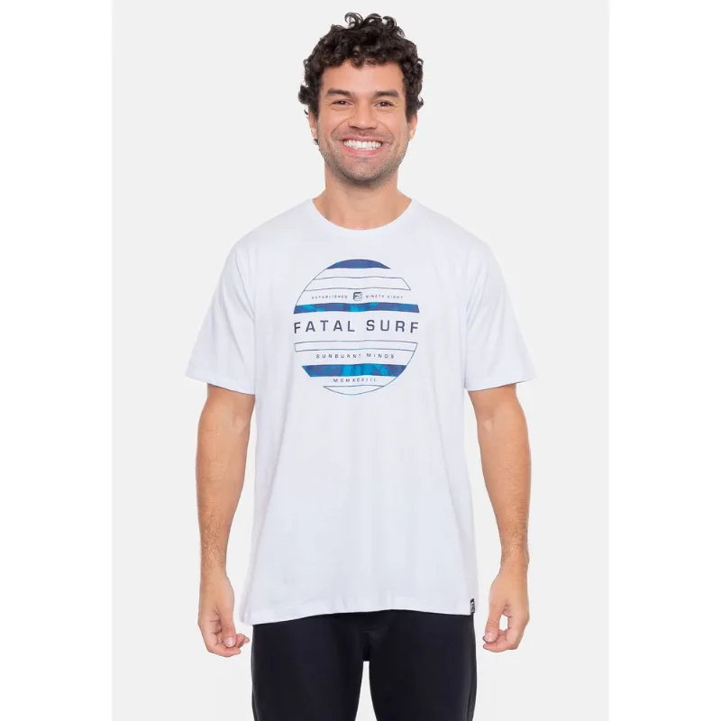 Camiseta Fatal Estampada Branca - G