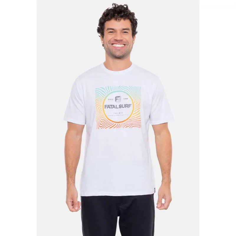 Camiseta Fatal Estampada Votex Branca - M