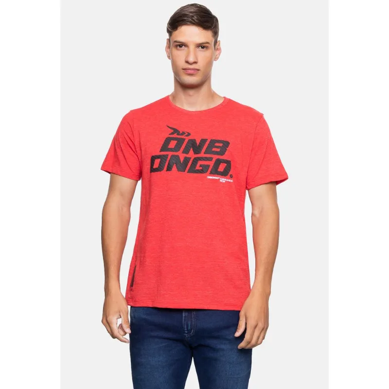 Camiseta Onbongo Masculina Flame Vermelha - P