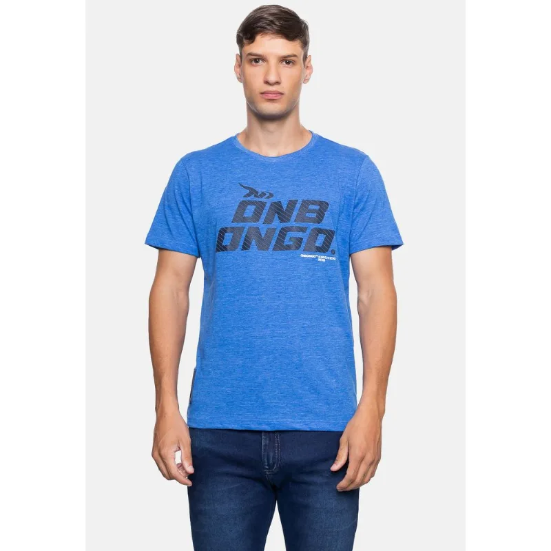 Camiseta Onbongo Masculina Flame Azul - GG