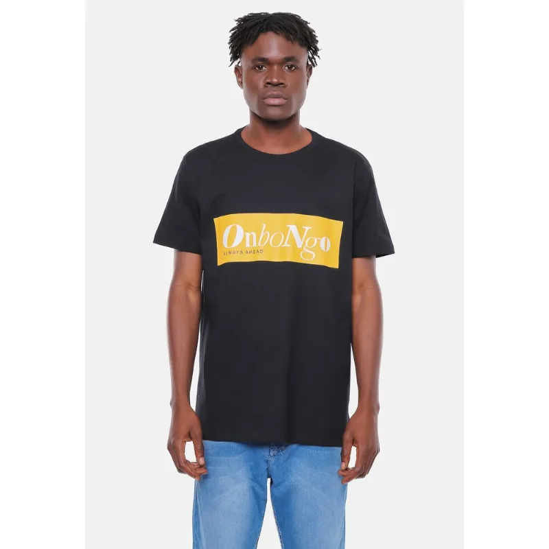Camiseta Onbongo Letterring Preta - P