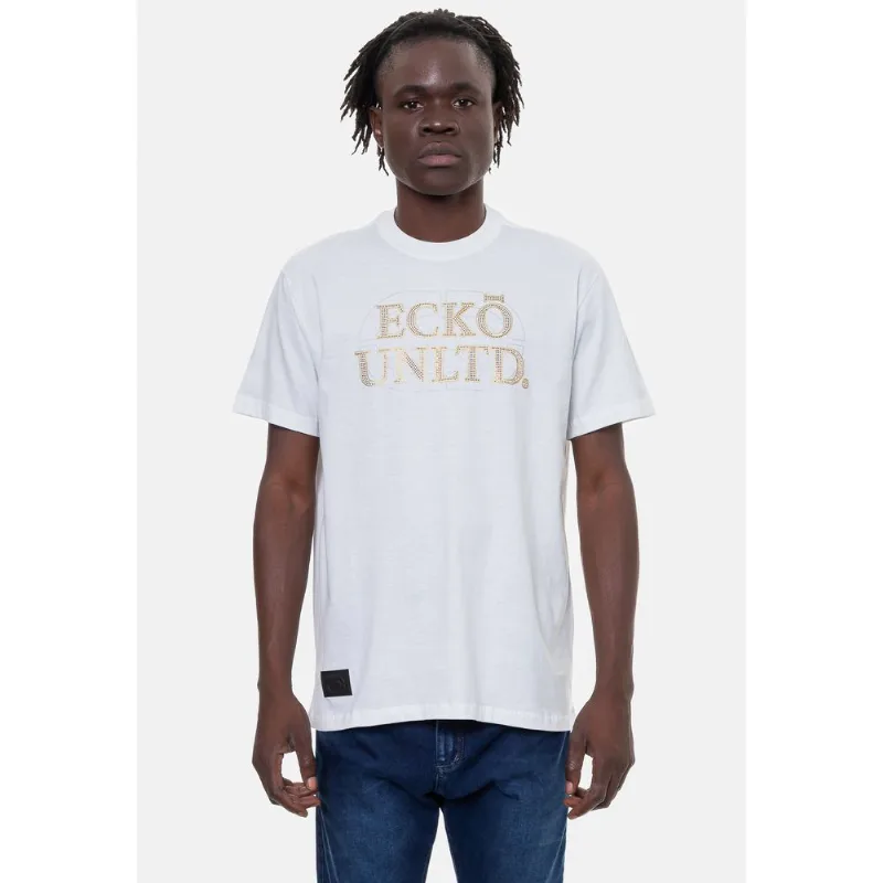 Camiseta Ecko Masculina Elite Off White - P
