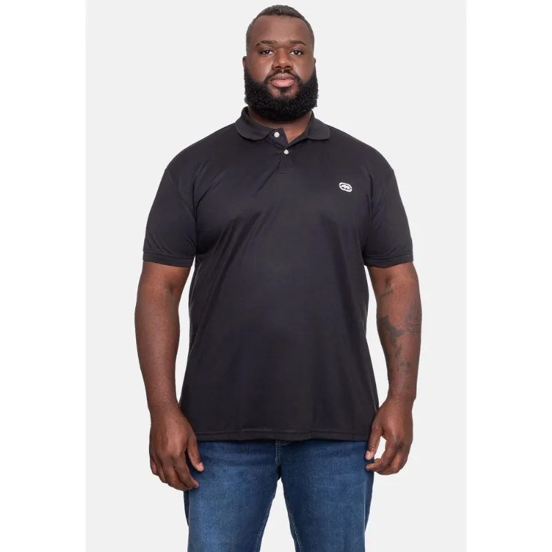 Camisa Polo Ecko Piquet Plus Size Preta - Plus G