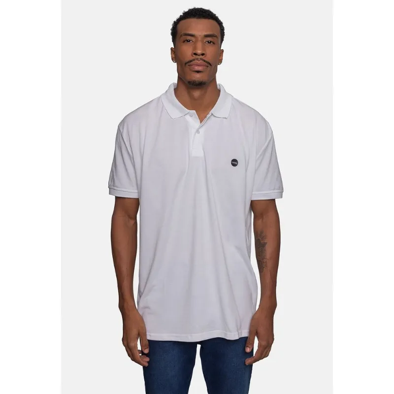 Camisa Polo Fatal Piquet Plus Size Branca - Plus M