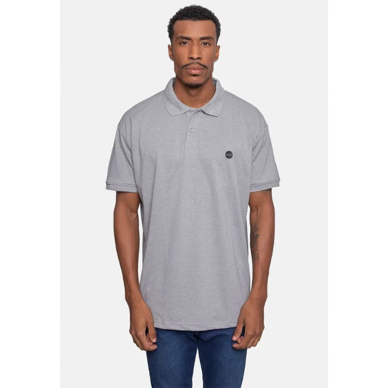 Camisa Polo Fatal Piquet Plus Size Cinza - Plus P