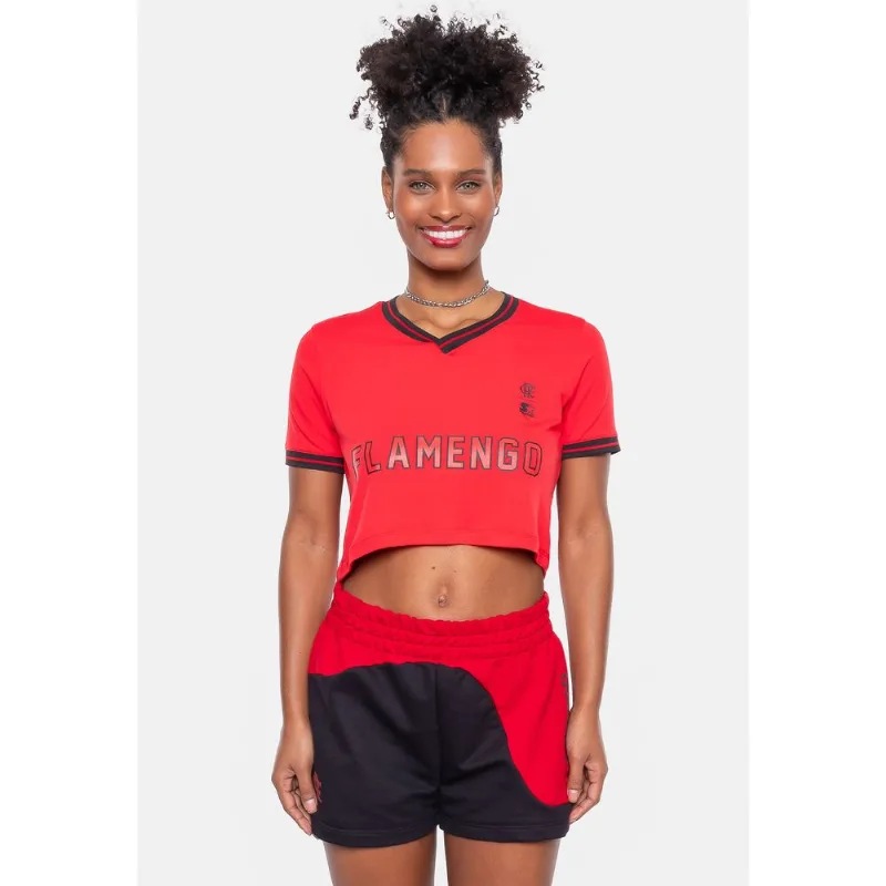 Cropped Starter Collab Flamengo Oficial Vermelha - G