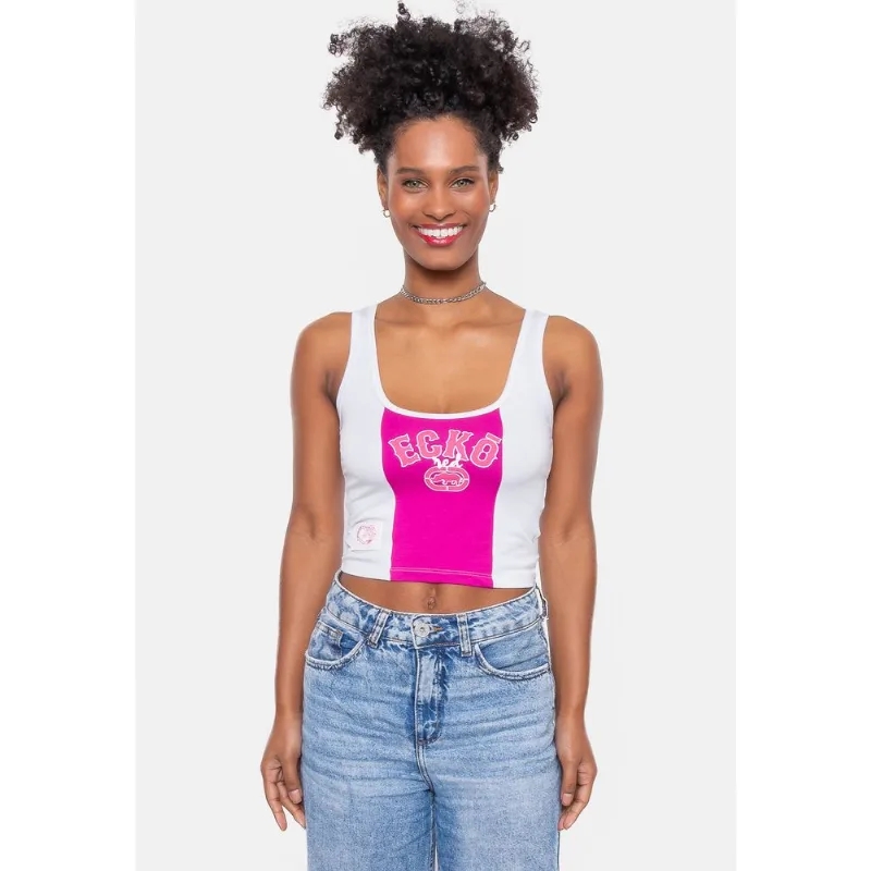 Top Ecko Feminino Danny Branca - M