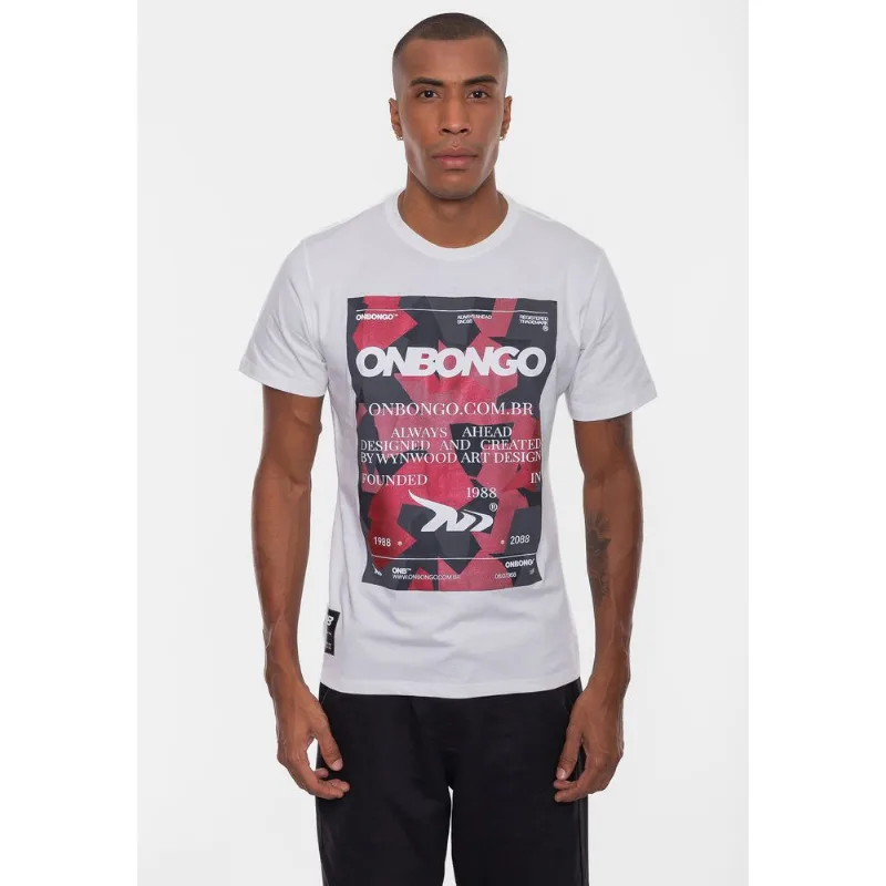 Camiseta Onbongo Camo Branca - GG