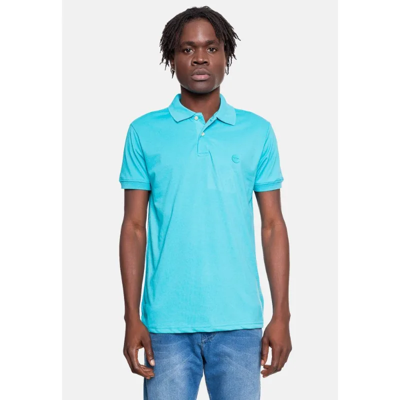 Camisa Polo HD Masculina Sleeve Azul Turquesa - M