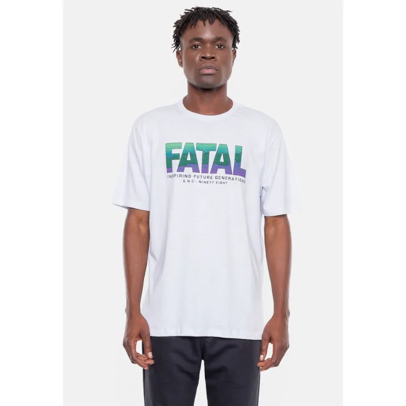 Camiseta Fatal Estampada Snc Branca - GG