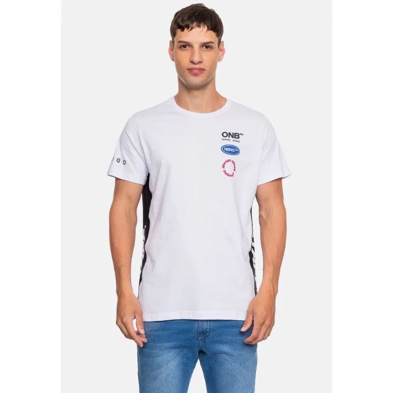 Camiseta Onbongo Masculina Staff Branca - G
