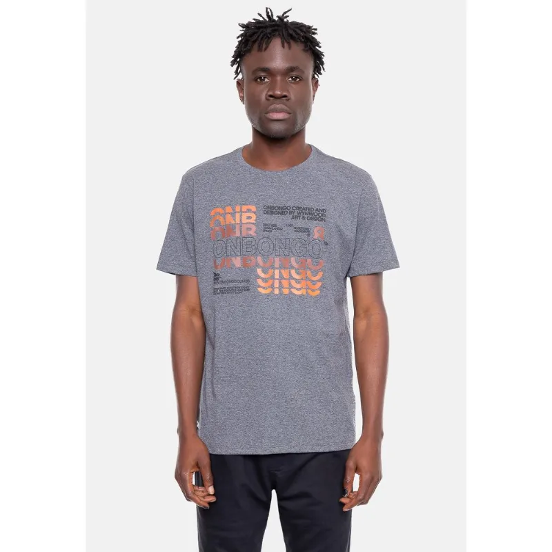 Camiseta Onbongo GRAD Grafite Mescla - GG