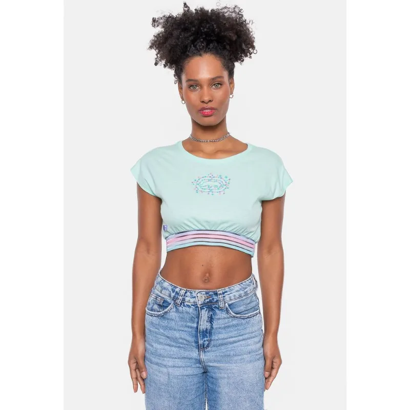 Cropped Ecko Feminina Elas Verde - G