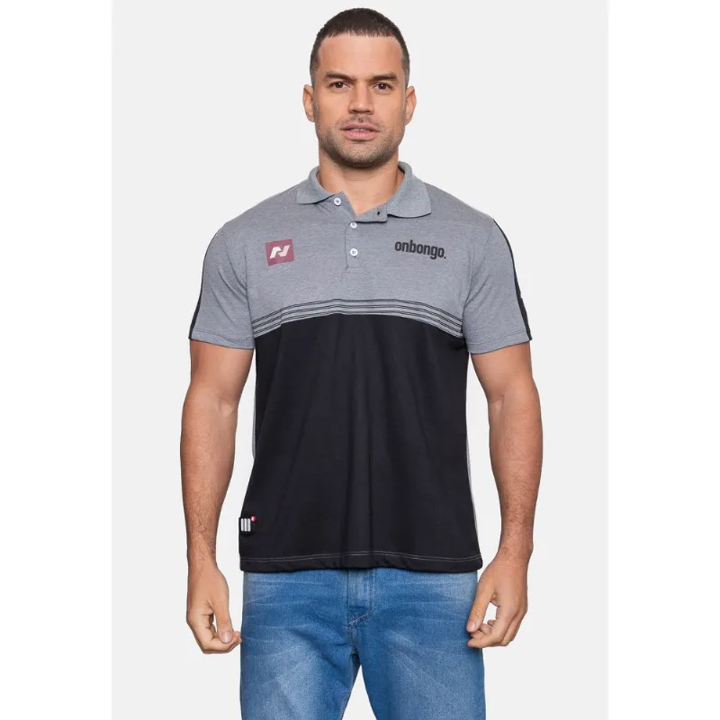 Camisa Polo Onbongo Masculina Cinza - M