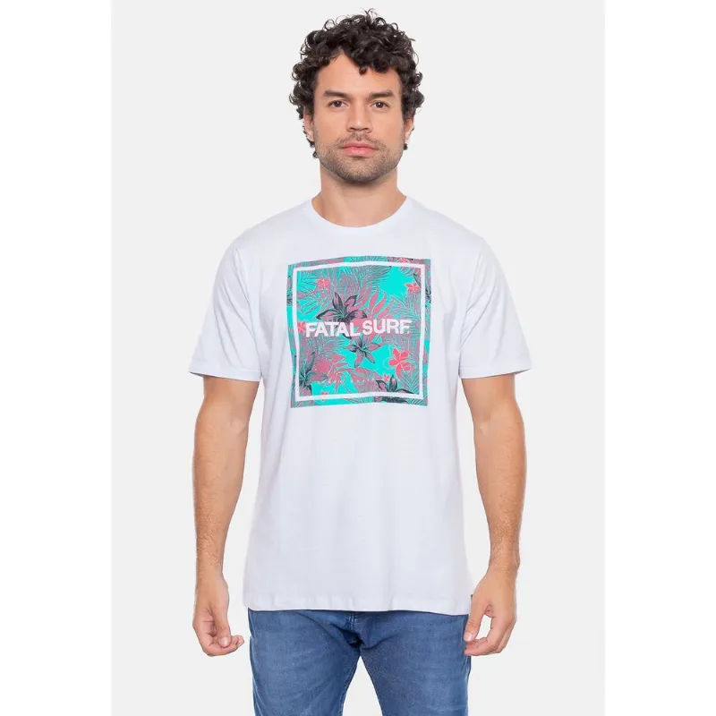 Camiseta Fatal Estampada Branca - G