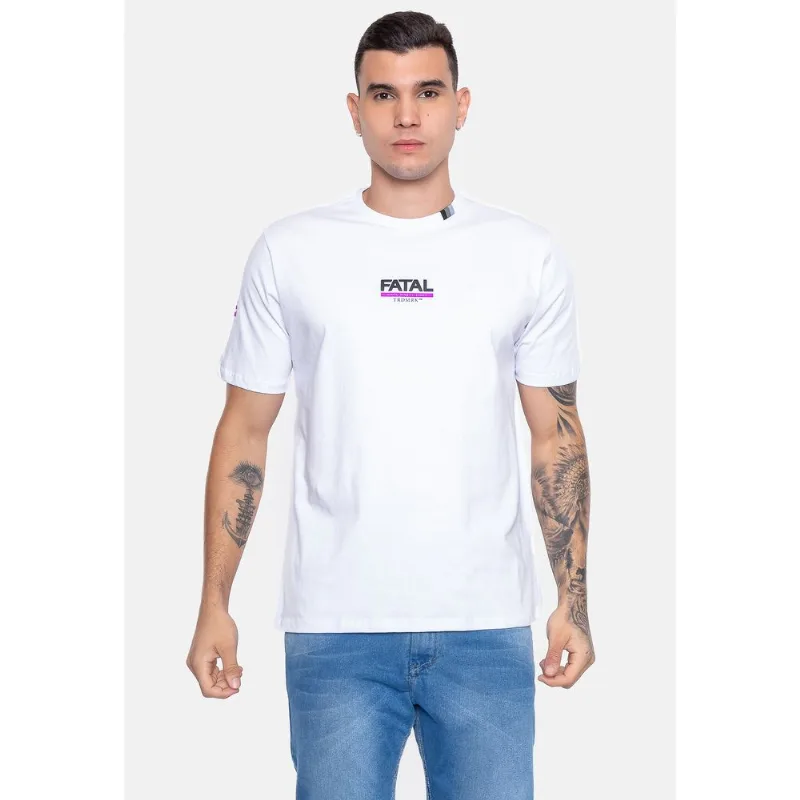 Camiseta Fatal Estampada Trd Branca - P