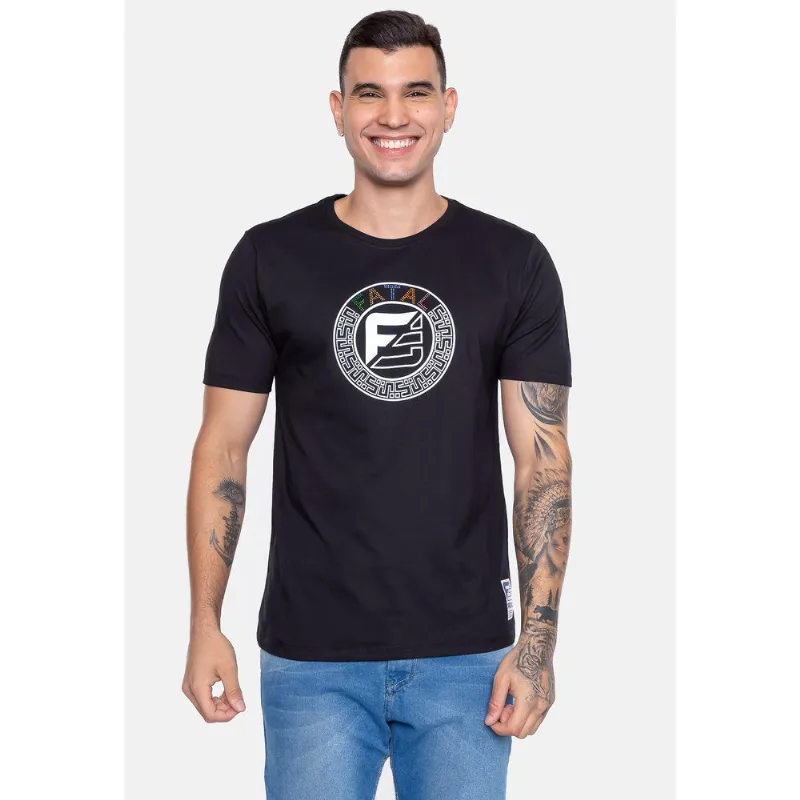 Camiseta Fatal Estampada Vers Preta - P