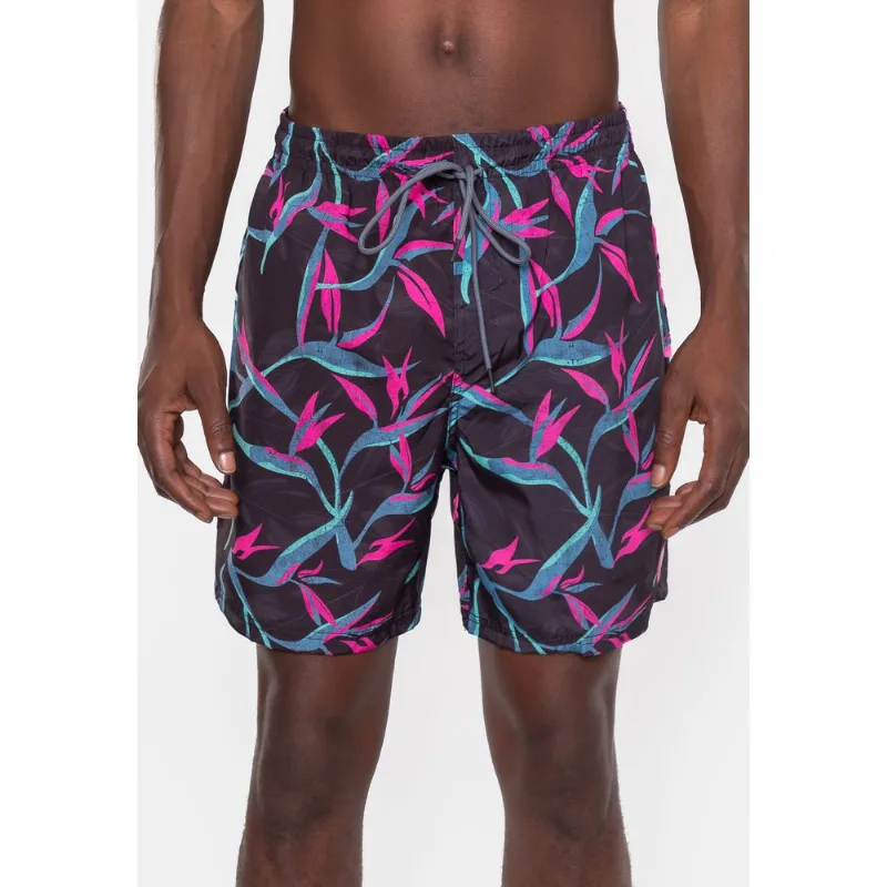 Shorts Fatal Sintético Smell Preto - G