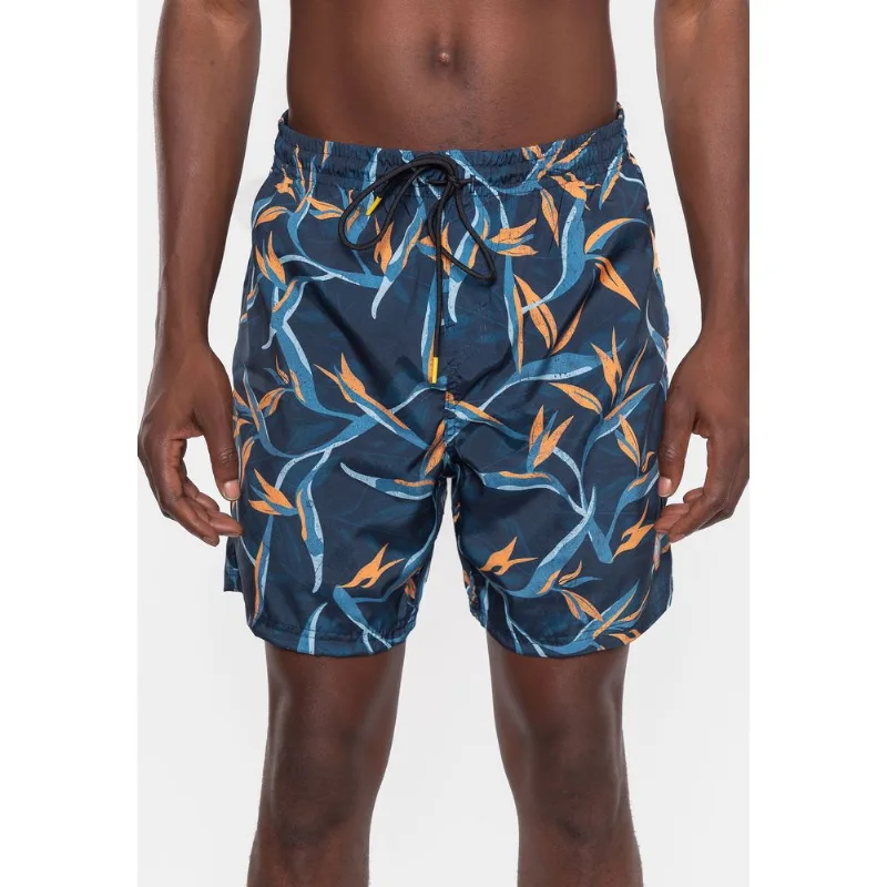 Shorts Fatal Sintético Smell Marinho - P