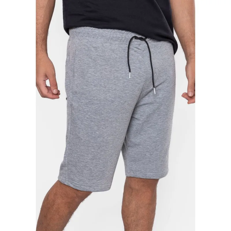 Bermuda HD Minimal Cinza Mescla - GG