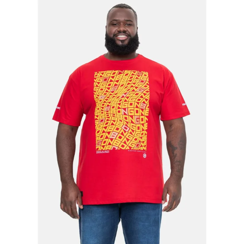 Camiseta Onbongo Estampada Vermelha - Plus G