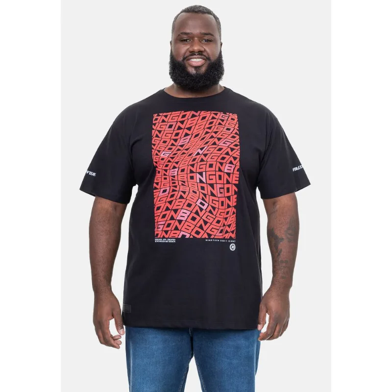 Camiseta Onbongo Estampada Preta - Plus P
